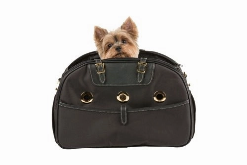 Ariel Bag - Black dog travel crate,airline approved dog carrier,dog transport bag