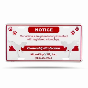 Avid Small Fence Sign, 6" x 12" cat scratchers cat towers cat window perch cat heating pad cat calming spray