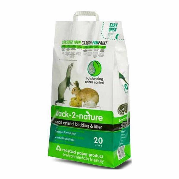 Back-2-Nature Small Animal Bedding & Litter 20L puppy starter kit puppy crate puppy collar puppy pee pad puppy food