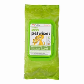 Bamboo Eco Petwipes, 80 ct cat climbing tree cat hammock cat steps cat grooming kit cat safety gate