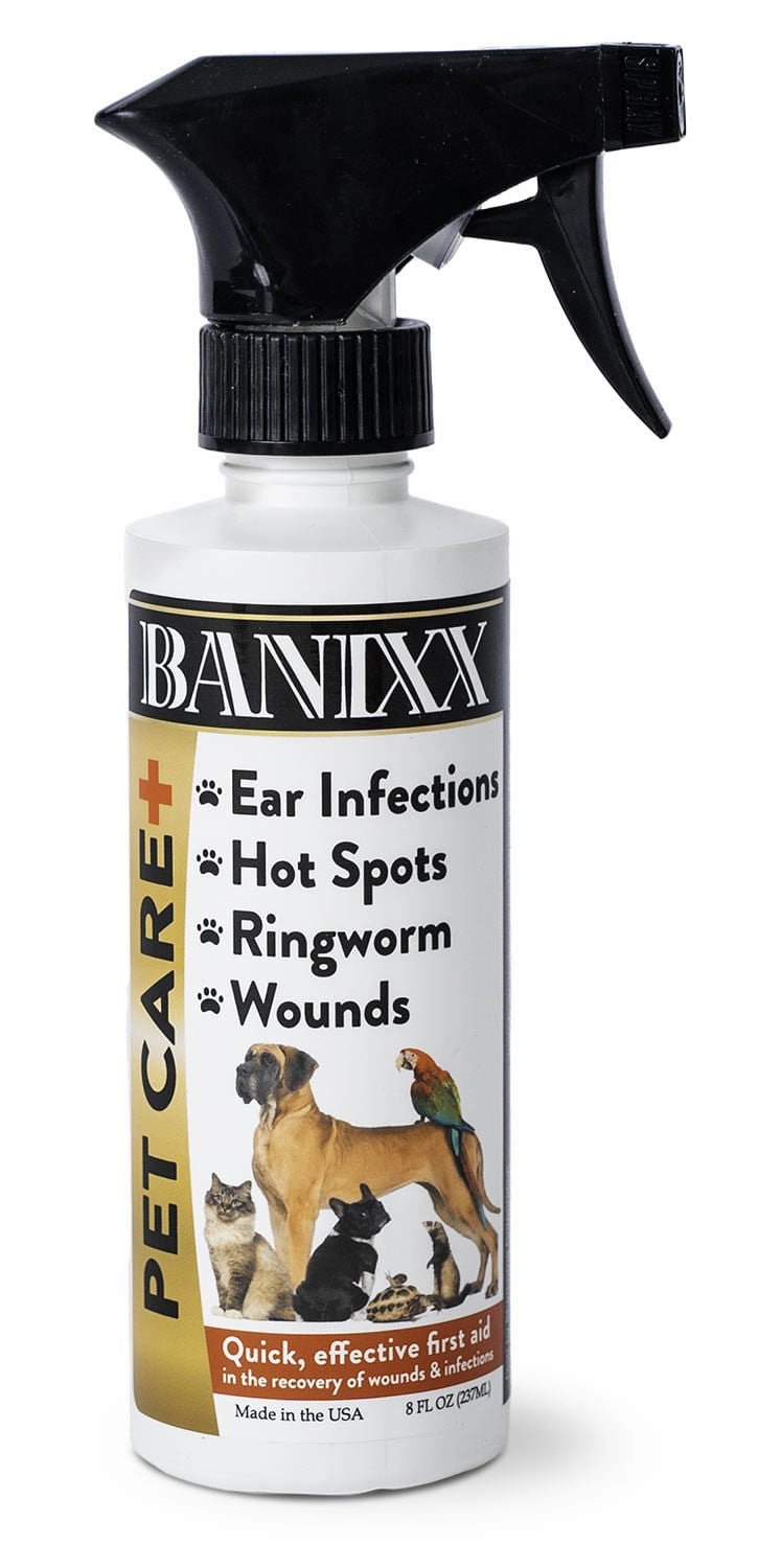 Banixx Pet Care First Aid Spray, 8 oz plush dog toys fluffy dog toy dog cuddle toy dog toy set stuffed toy for dogs