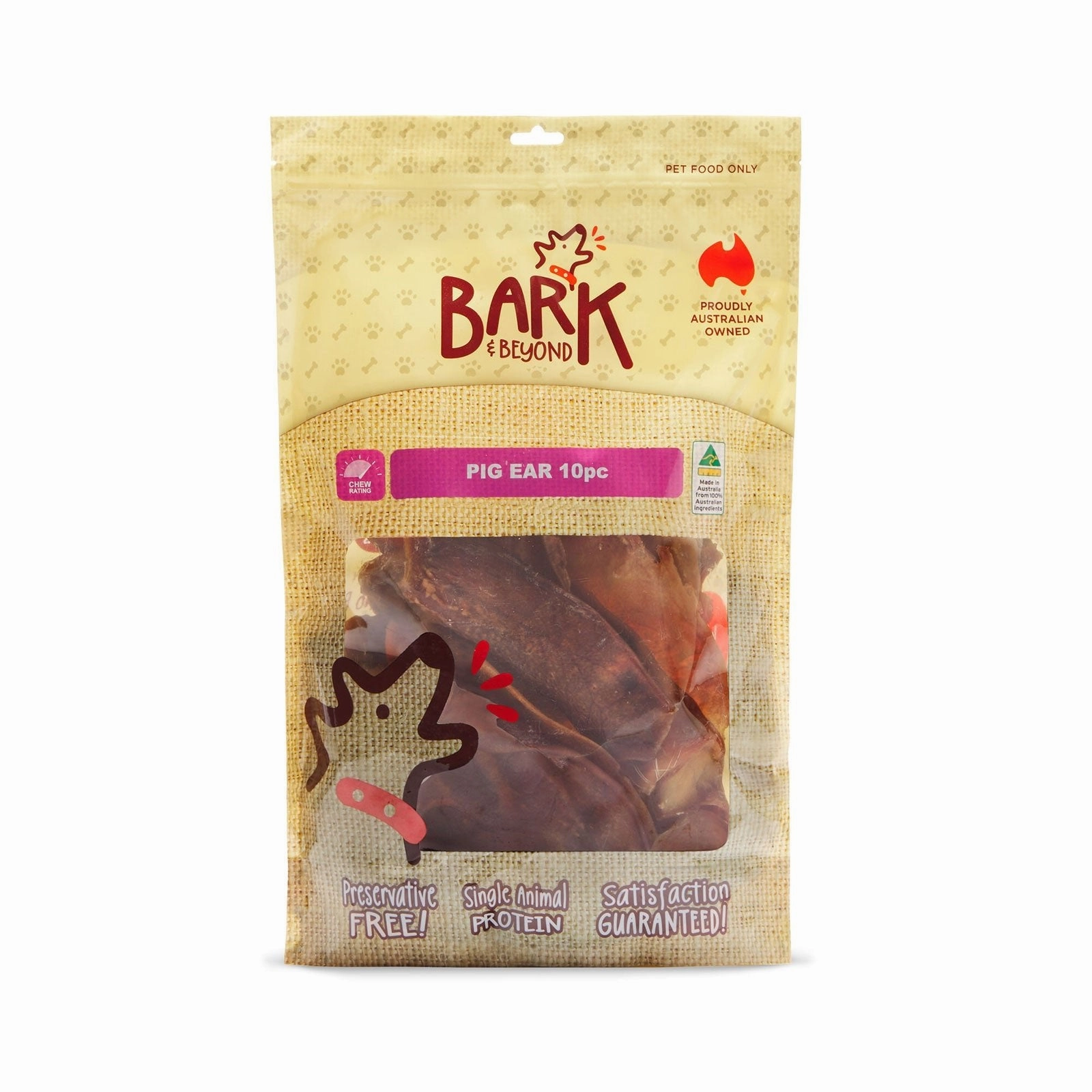 Bark & Beyond Pig Ear 10pk