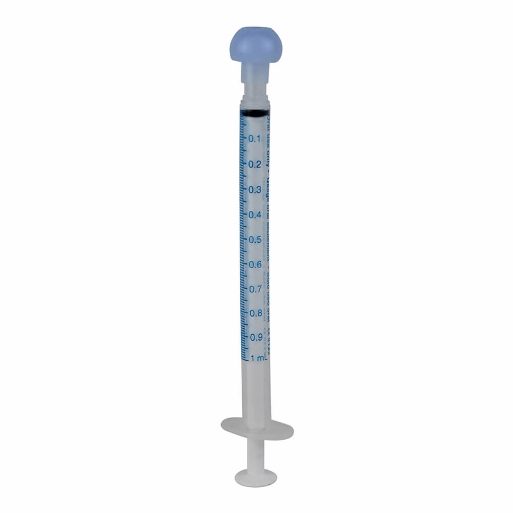 Baxter Oral Syringe, Full Plunger, Clear