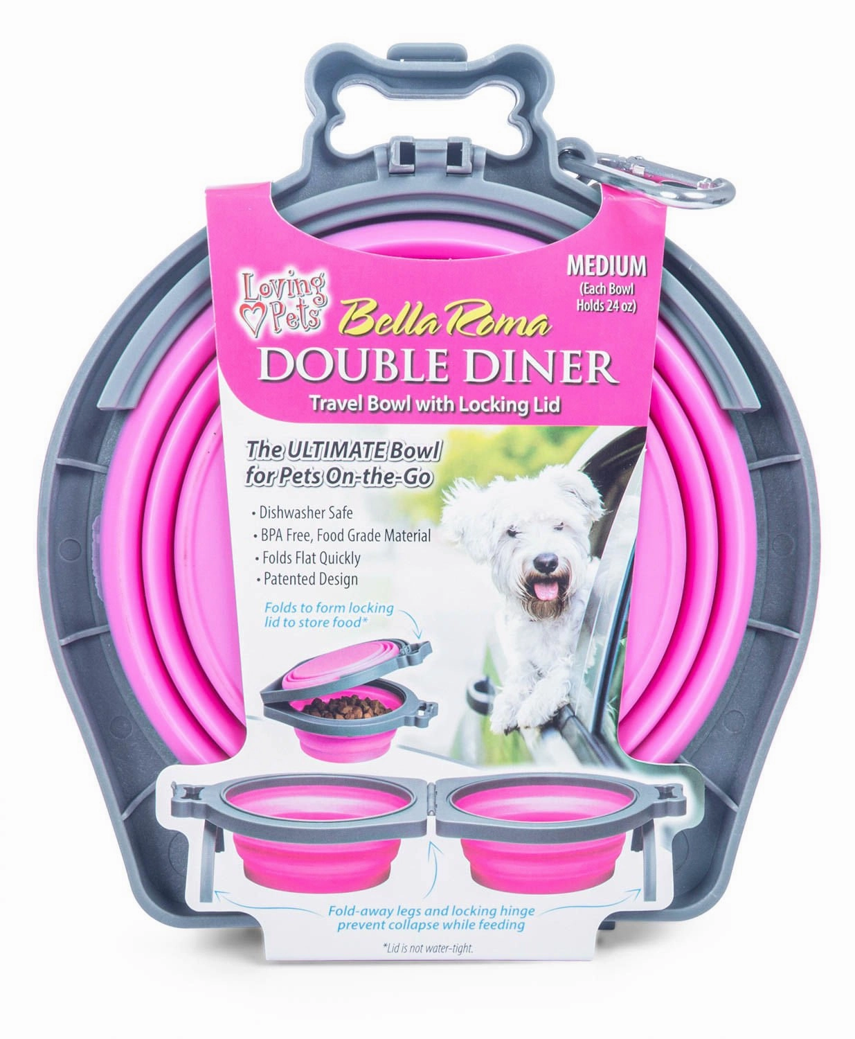 Bella Roma Travel Bowl Double Diner cat scratchers cat towers cat window perch cat heating pad cat calming spray