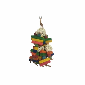 Beny & Colly Bird Toy 45cm x 12cm bird cage parrot food bird toys bird perch bird treats