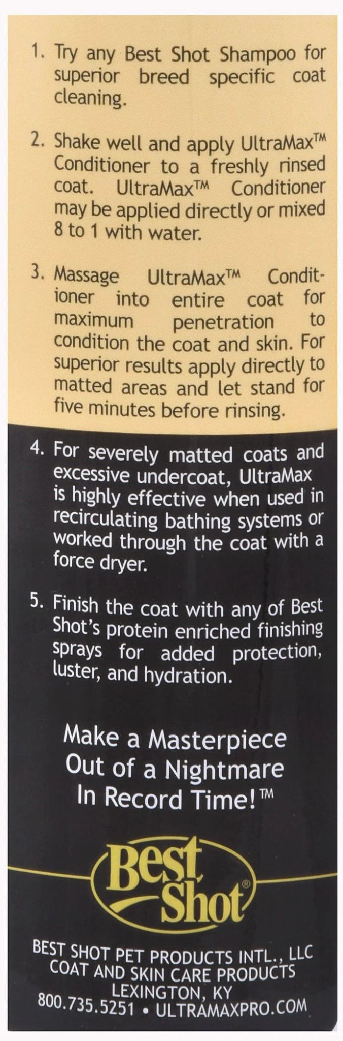 Best Shot UltraMAX Pro Conditioner