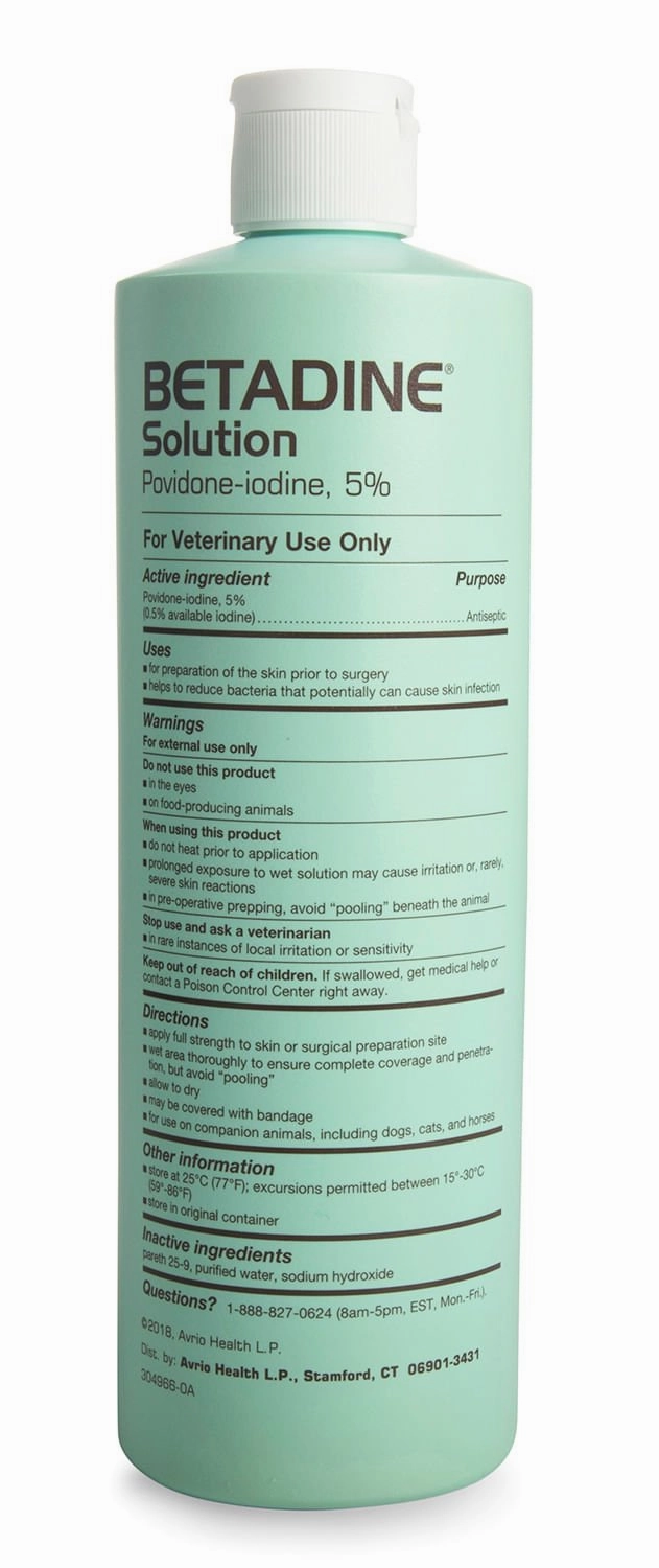 Betadine Solution (Povidone Iodine)