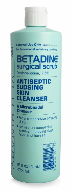 Betadine Surgical Scrub Sudsing Skin Cleanser (Povidone Iodine) tuff dog toys durable toys for dogs chew tested toys hard chew toy strong plush