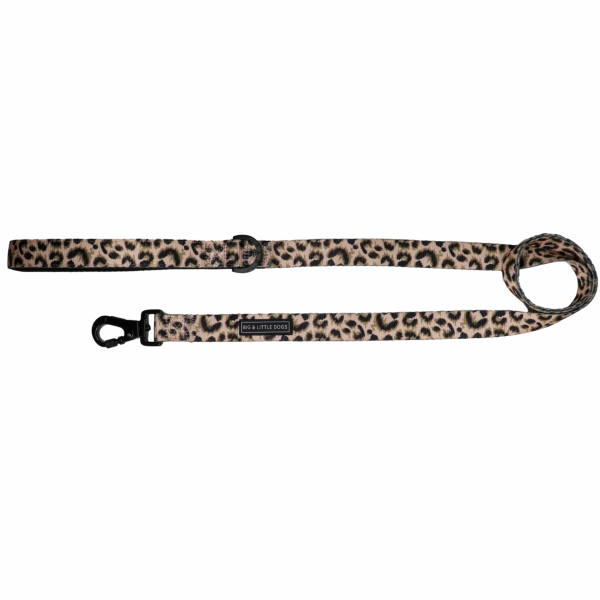 Big & Little Dogs Luxurious Leopard Dog Leash small animal food rabbit pellets hamster food guinea pig snacks small pet mix