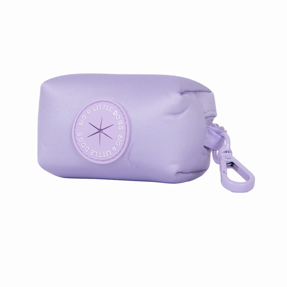 Big & Little Dogs Poop Bag Holder - Purple small animal food rabbit pellets hamster food guinea pig snacks small pet mix