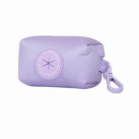 Big & Little Dogs Poop Bag Holder - Purple small animal food rabbit pellets hamster food guinea pig snacks small pet mix