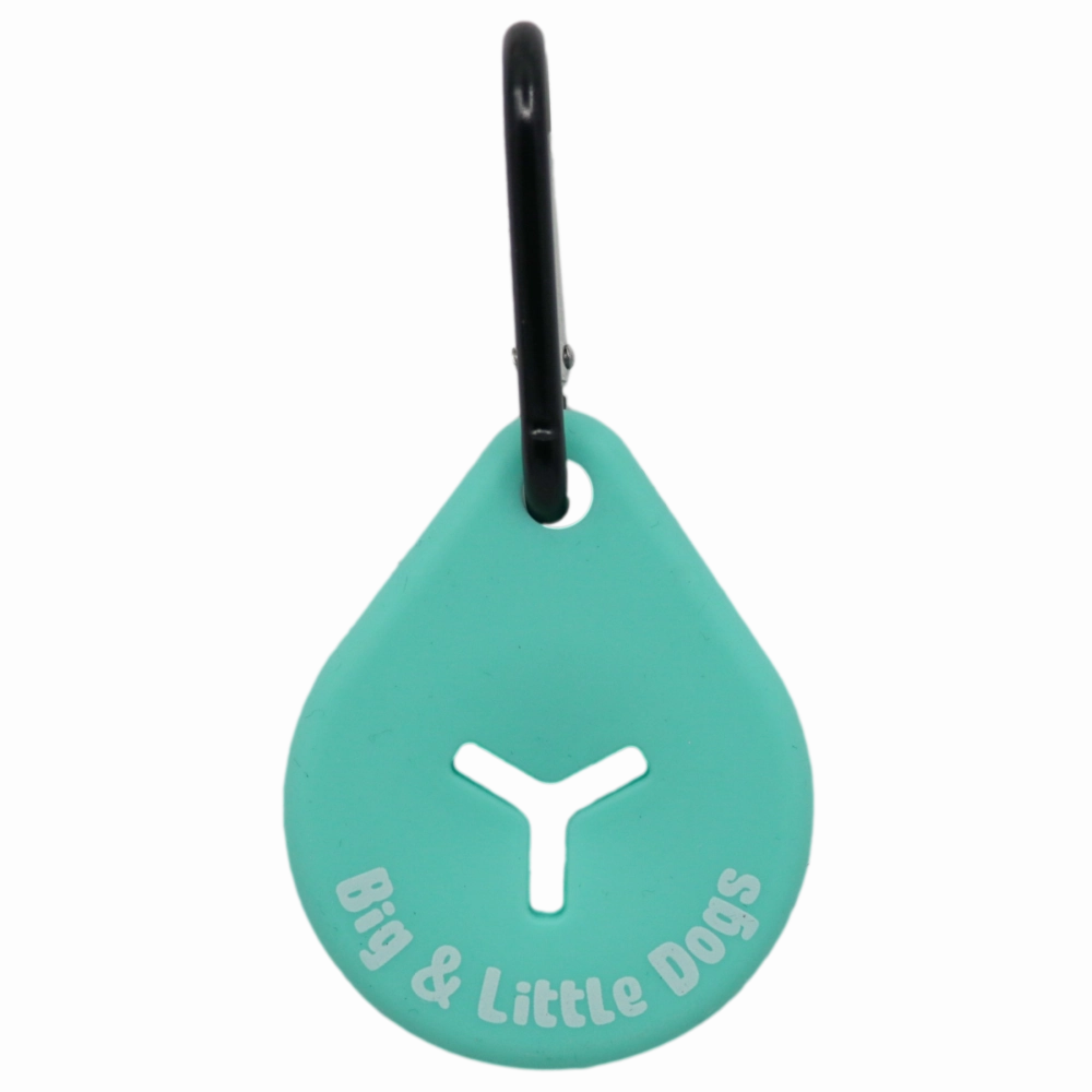 Big & Little Dogs Poop Holder - Teal small animal food rabbit pellets hamster food guinea pig snacks small pet mix