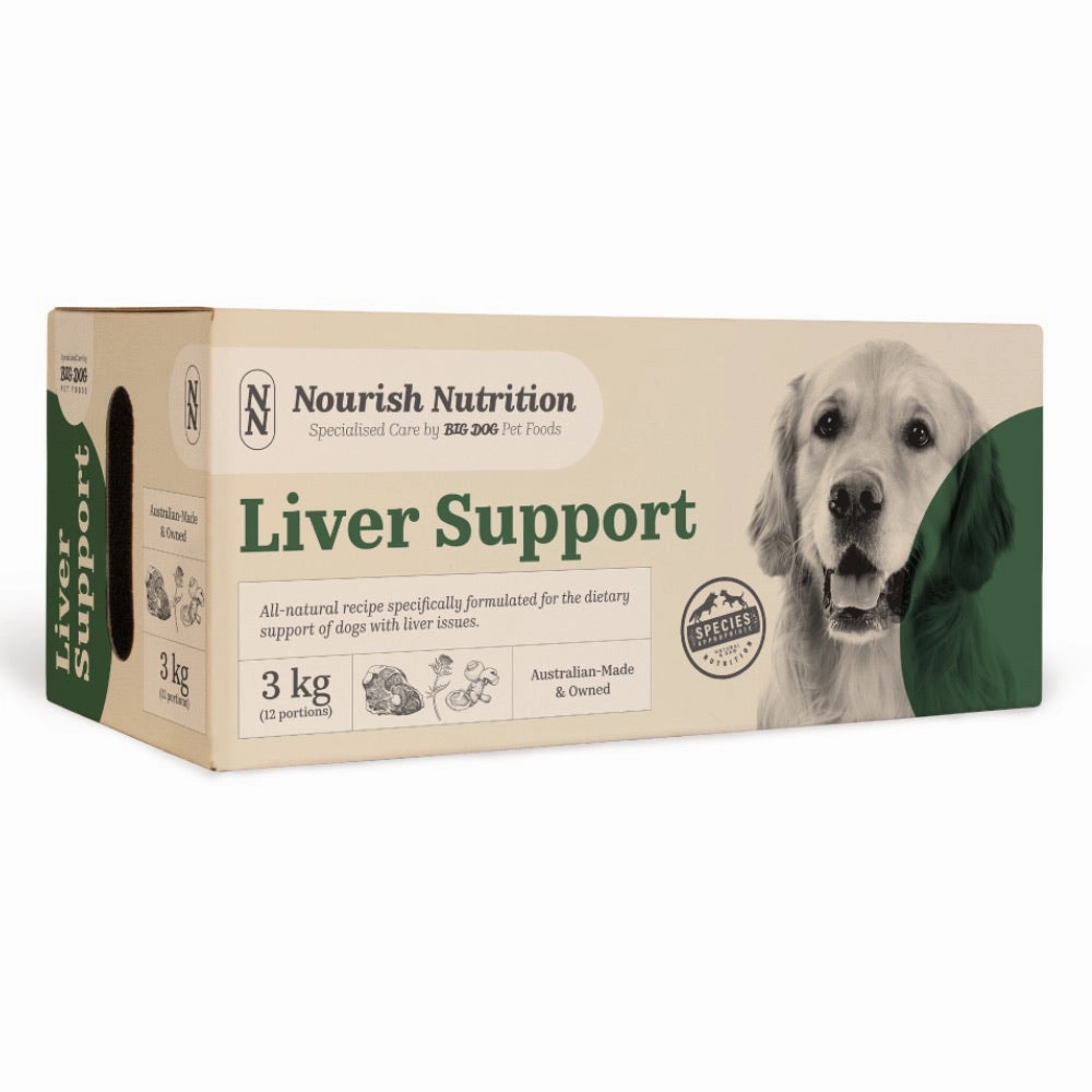 Big Dog Barf Nourish Nutrition Liver Support Frozen Raw Dog Food 3kg dog toys interactive dog toy plush dog toy dog rope toy squeaky toy