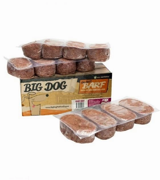 Big Dog Barf Pork Frozen Raw Dog Food 3kg dog toys interactive dog toy plush dog toy dog rope toy squeaky toy
