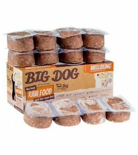 Big Dog Barf Wellbeing Frozen Raw Dog Food 3kg dog toys interactive dog toy plush dog toy dog rope toy squeaky toy