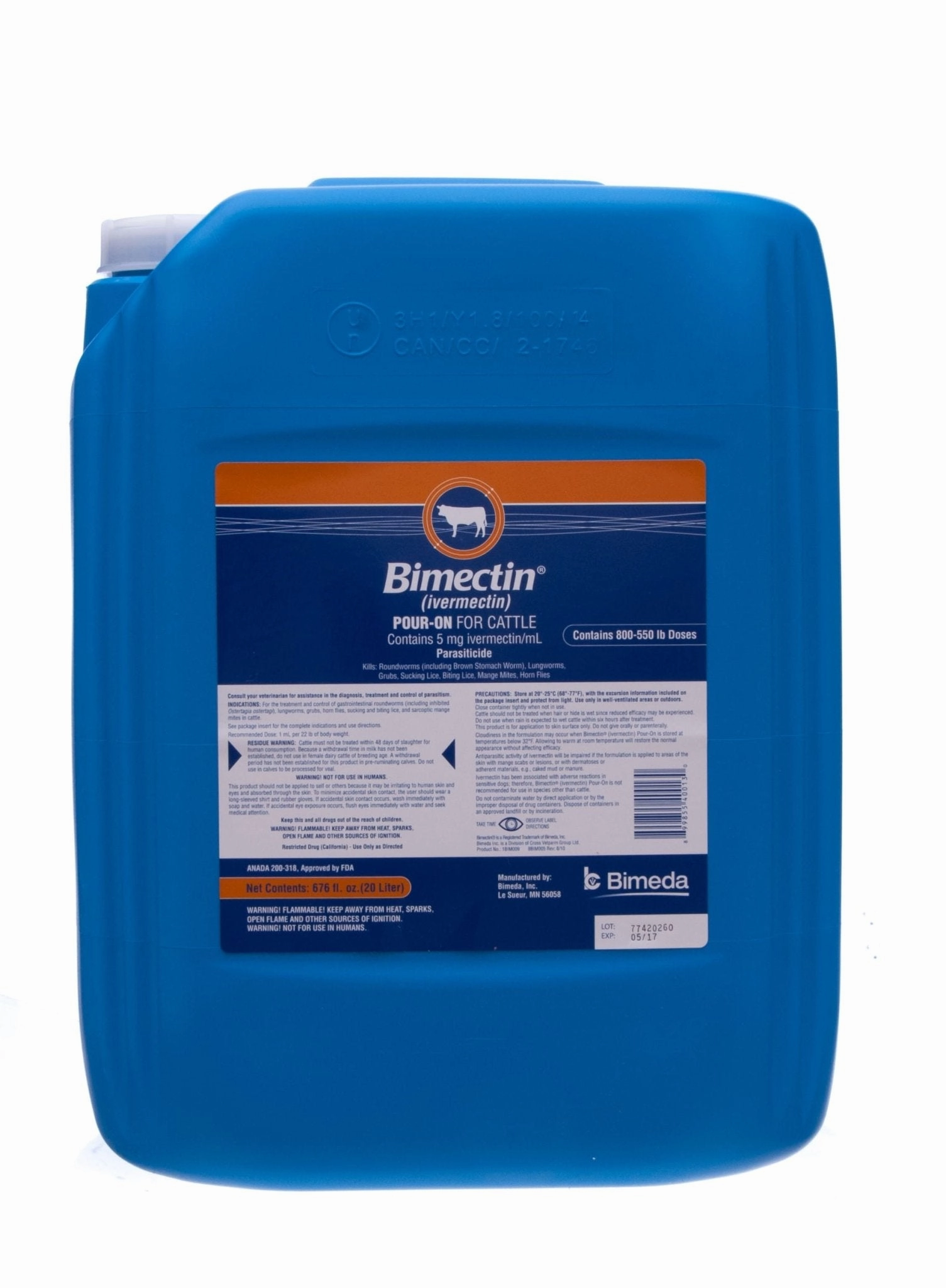 Bimectin Pour-on Dewormer