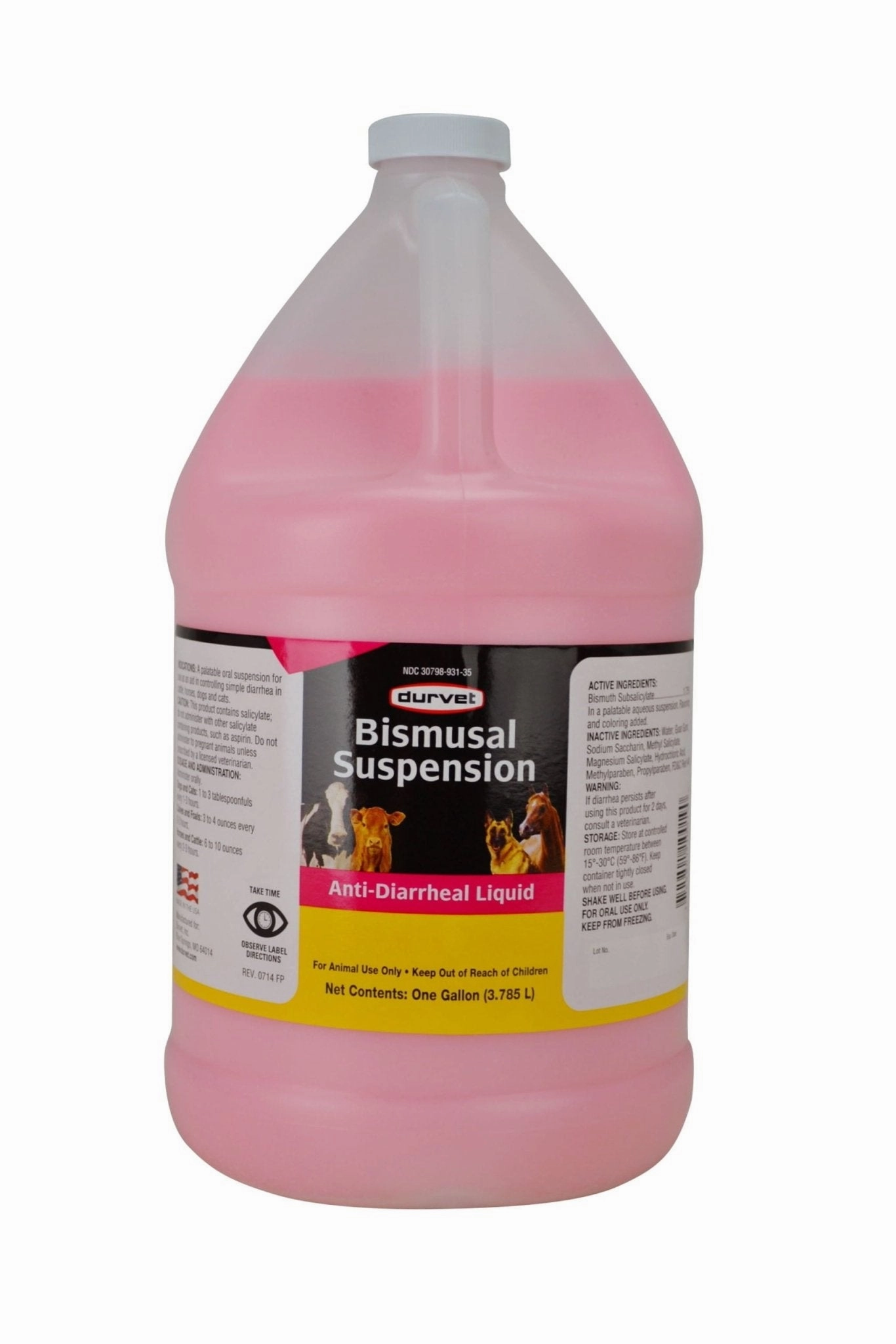 Bimusal Anti-Diarrheal Suspension, Gallon sheep feed sheep mineral sheep hay sheep pellets sheep salt block