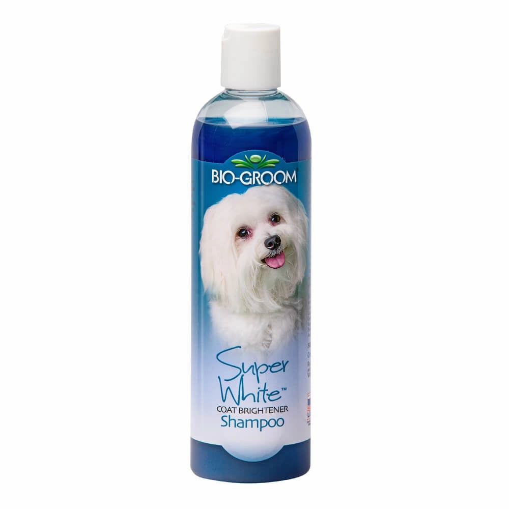 Bio-Groom Super White Coat Brightener Shampoo 12oz hog pellets farm pig feed piglet food organic pig feed pig waterer
