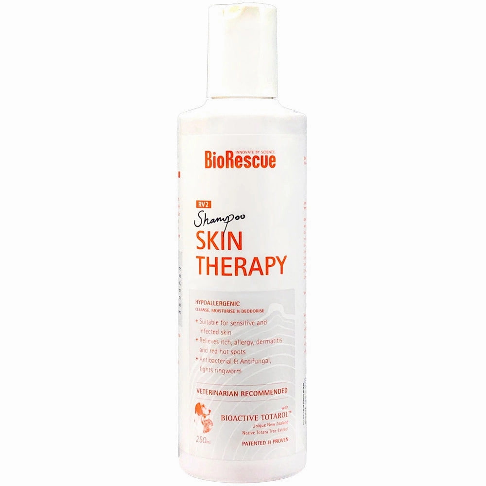 BioRescue Skin Therapy Shampoo For Cats & Dogs 250ml hog pellets farm pig feed piglet food organic pig feed pig waterer
