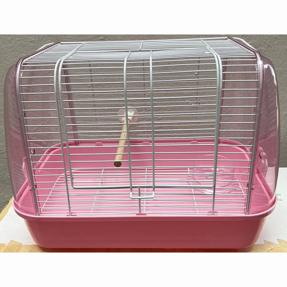 Bird Carrier Pink M (BS-002) bird cage parrot food bird toys bird perch bird treats