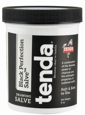Black Perfection Drawing Salve, 8 oz poultry remedies poultry supplement goat vitamins sheep probiotics animal health boost
