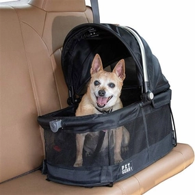Black View 360 Pet Carrier & Car Seat dog travel crate,airline approved dog carrier,dog transport bag