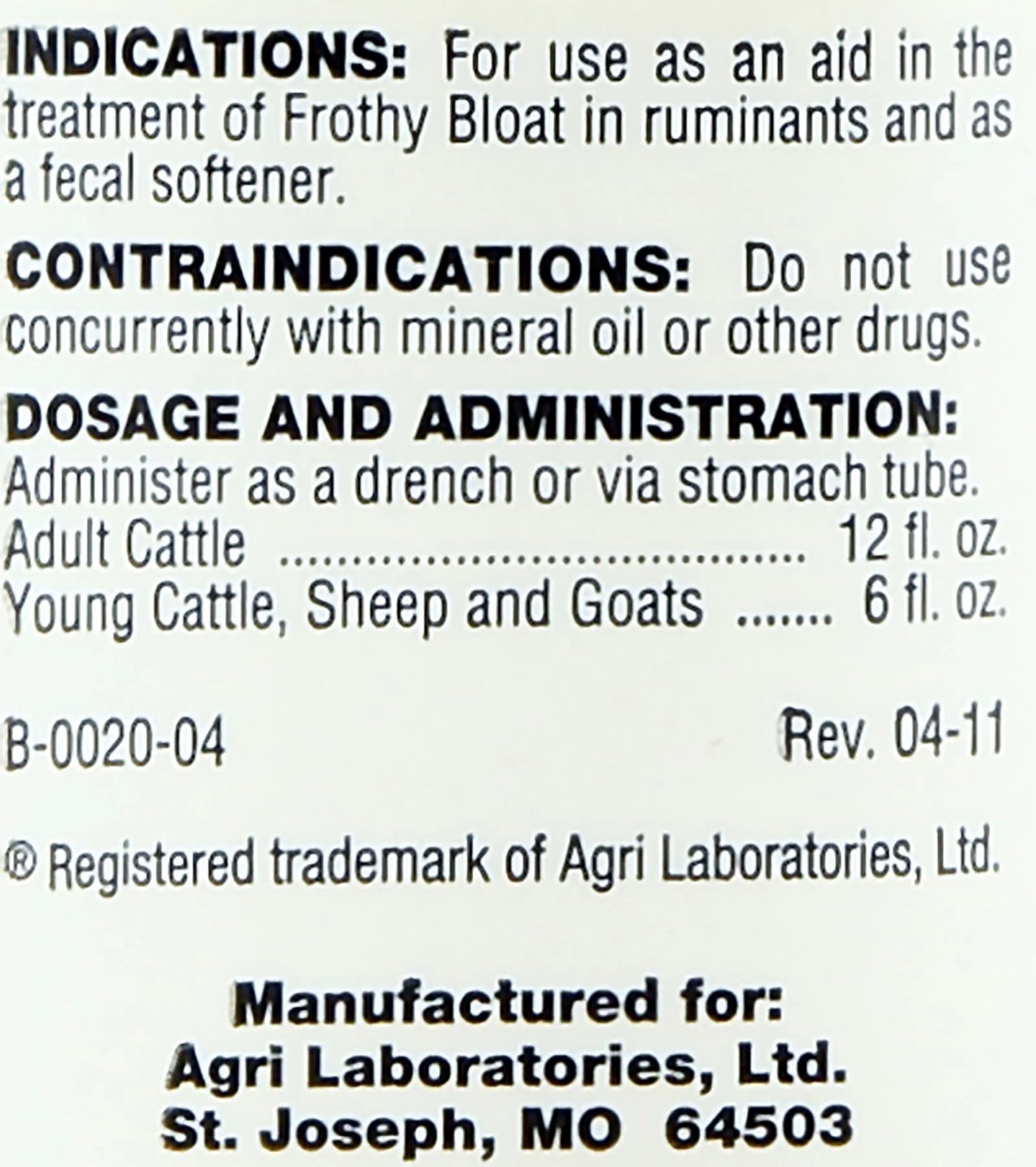 Bloat Release, 12 oz