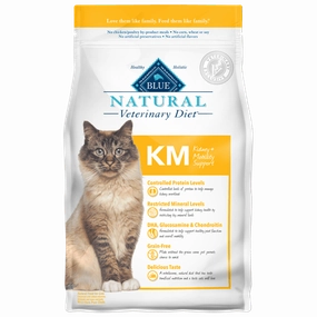 Blue Buffalo BLUE Natural Veterinary Diet KM Kidney   Mobility Support Dry Cat Food cat supplies cat house cat tree cat feeder cat collar