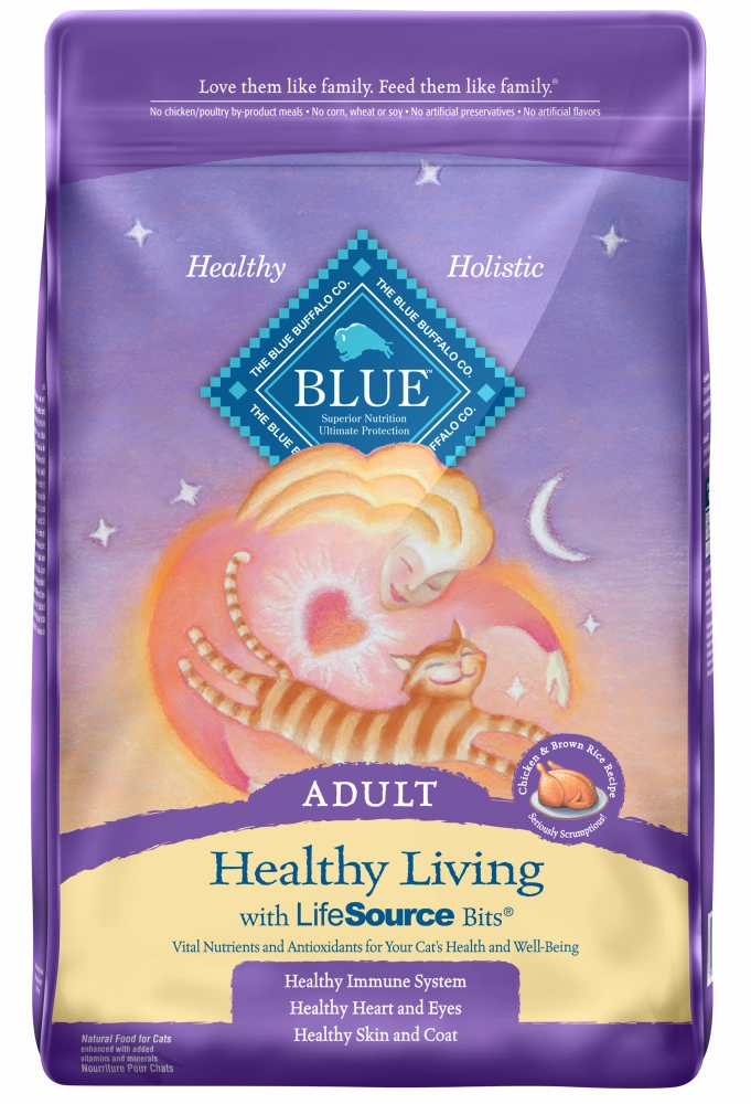 Blue Buffalo Tastefuls Active Adult Chicken & Brown Rice Recipe Dry Cat Food