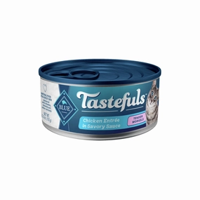 Blue Buffalo Tastefuls Adult Tender Morsels Chicken Entree in Savory Sauce Wet Cat Food cat calming diffuser cat stress relief anxiety cat treats cat relaxing spray pet mood aid