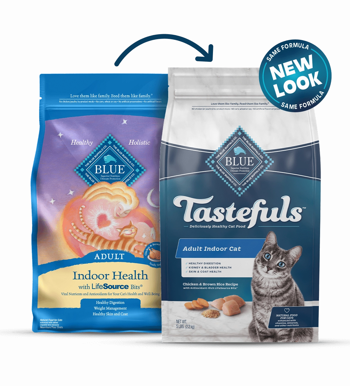 Blue Buffalo Tastefuls Indoor Adult Chicken & Brown Rice Dry Cat Food cat treats toys for cats cat hair remover cat cleaning supplies cat food bowl