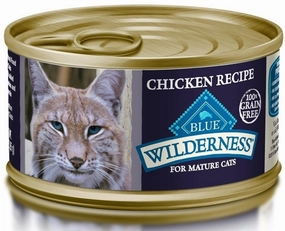Blue Buffalo Wilderness High-Protein Grain-Free Chicken Recipe Canned Food For Mature Cats cat calming diffuser cat stress relief anxiety cat treats cat relaxing spray pet mood aid