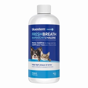 bluestem Fresh Breath Plaque & Tartar Control Water Additive for Dogs & Cats plush dog toys fluffy dog toy dog cuddle toy dog toy set stuffed toy for dogs