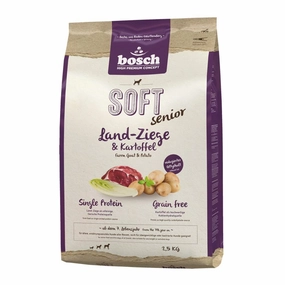 Bosch High Premium Soft  Senior Farm Goat & Potato Grain Free Dry Dog Food dog toys interactive dog toy plush dog toy dog rope toy squeaky toy