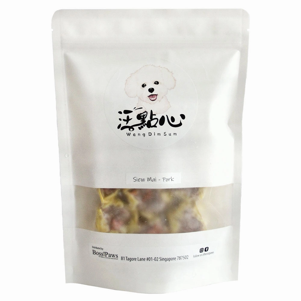 BossiPaws Dim Sum Siew Mai Pork Grain-Free Frozen Dog Treats 8pcs
