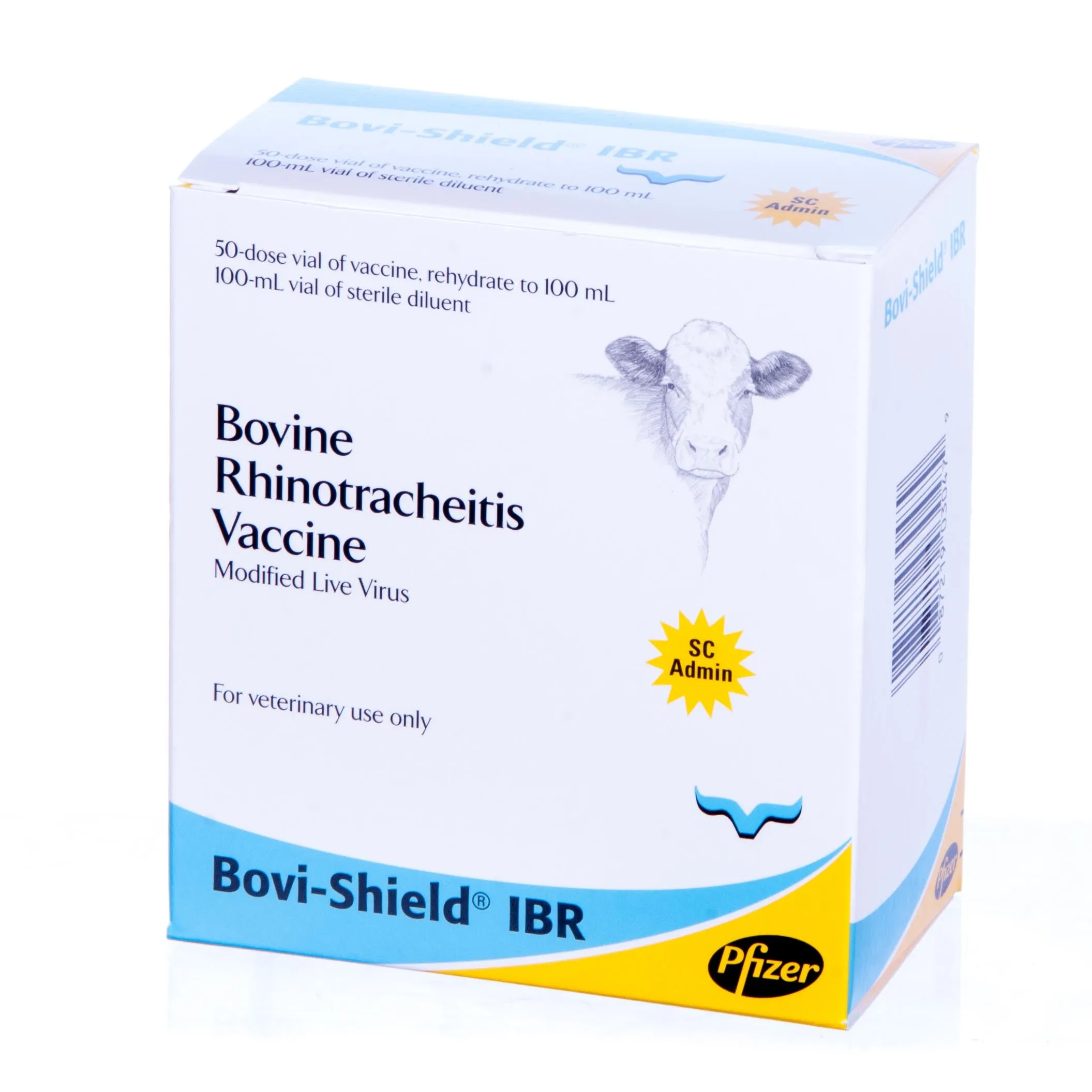 Bovi-Shield IBR Rhinotracheitis Cattle Vaccine, 50 Dose