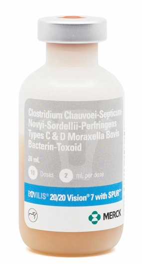 Bovilis 20/20 Vision 7 with Spur Cattle Vaccine sheep feed sheep mineral sheep hay sheep pellets sheep salt block