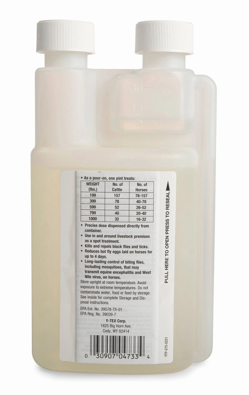 Brute Pour-On Insecticide for Fly & Pest Control