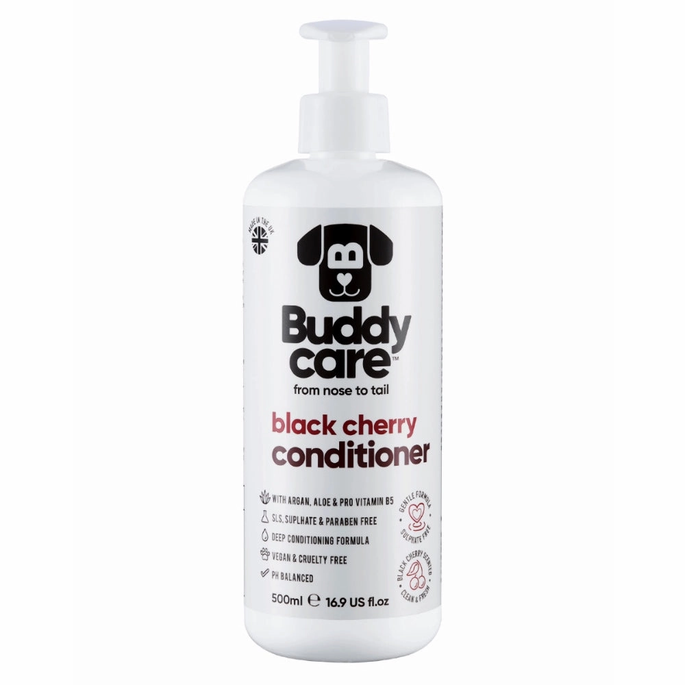 Buddycare Black Cherry Dog Conditioner 500ml hog pellets farm pig feed piglet food organic pig feed pig waterer