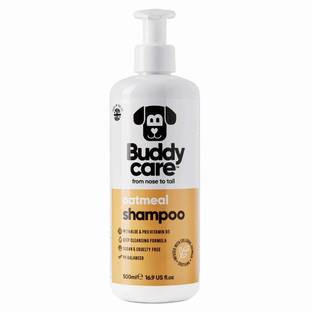 Buddycare Oatmeal Dog Shampoo 500ml hog pellets farm pig feed piglet food organic pig feed pig waterer