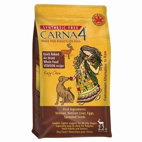 BUNDLE DEAL: Carna4 Quick Baked Air Dried Easy Chew Venison Grain-Free Dry Dog Food freeze dried dog treats dog freeze snacks raw dog treat dehydrated dog food meat dog snack