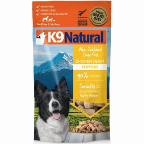 BUNDLE DEAL: K9 Natural Chicken Feast Grain-Free Freeze-Dried Raw Dog Food Topper 100g horse supplement horse vitamins animal probiotics livestock digestive aid horse immune booster