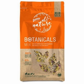 Bunny Nature Botanicals Mid Mix Daisies & Red Clover Flowers 120g puppy starter kit puppy crate puppy collar puppy pee pad puppy food