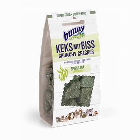 Bunny Nature Crunchy Cracker Spirulina 50g puppy starter kit puppy crate puppy collar puppy pee pad puppy food