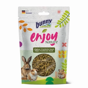 Bunny Nature Enjoy Nature Allgau Freshgreen Snack 200g puppy starter kit puppy crate puppy collar puppy pee pad puppy food