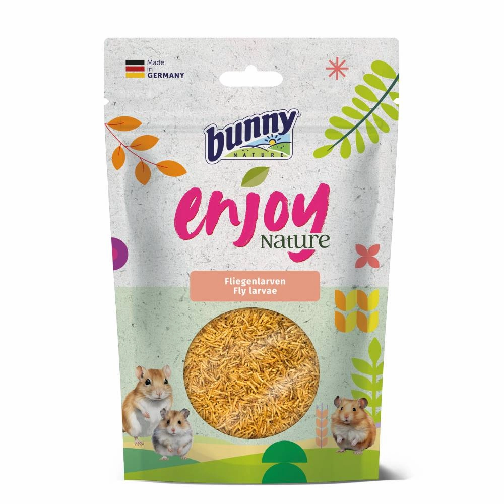 Bunny Nature Enjoy Nature Fly Larvae 40g kitten health kit kitten booster vitamins kid cat immune kitten digestion kitten omega 3