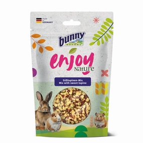 Bunny Nature Enjoy Nature Mix with Sweet Lupine 100g cat vitamins cat digestive aid cat immune support cat joint supplement cat skin supplement