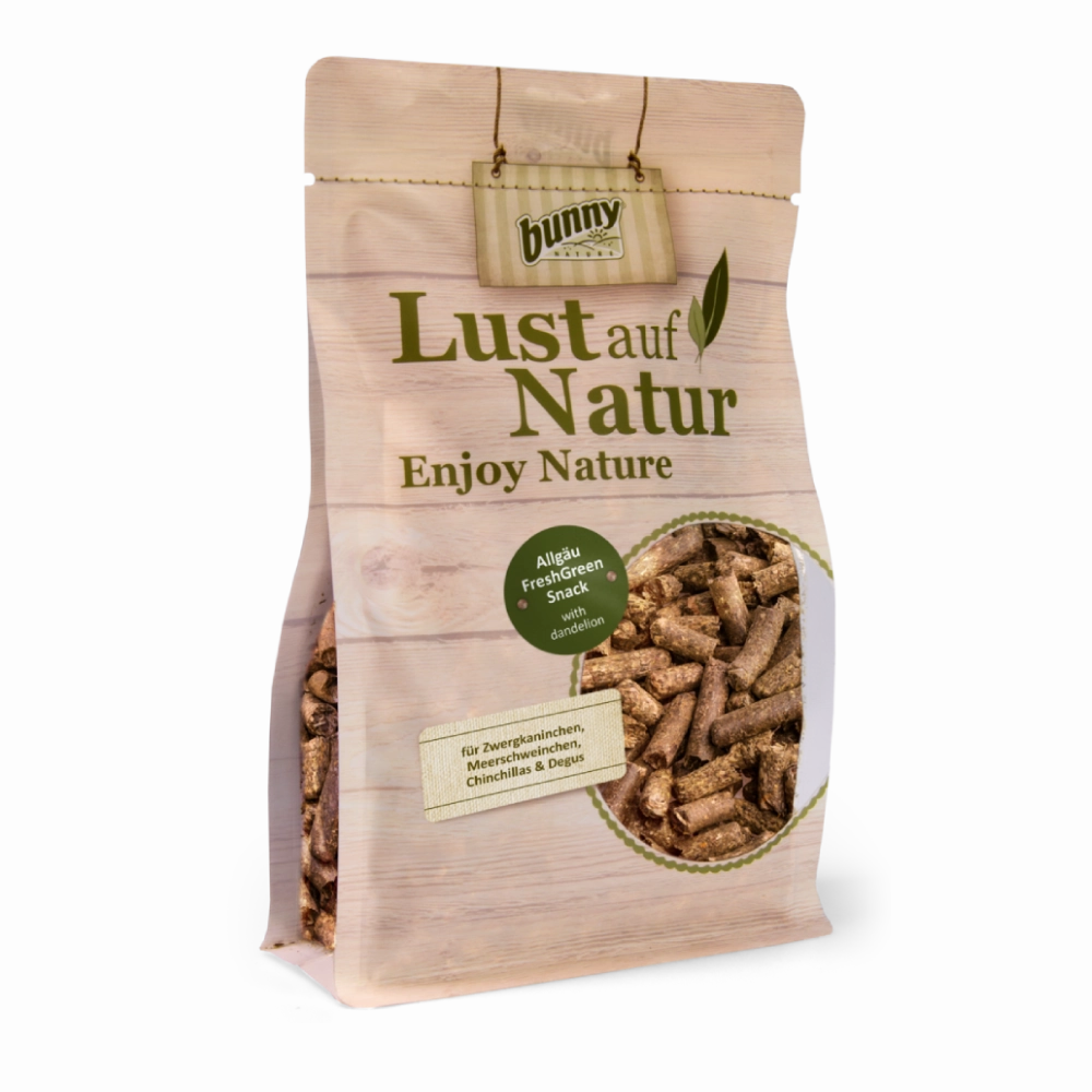 Bunny Nature Lust Auf Natur Enjoy Nature Allgau FreshGreen Snack 450g dog water fountain slow feeder automatic dog feeder gravity feeder dog food dispenser
