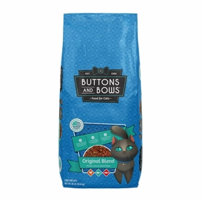 Buttons & Bows Original Blend Cat Food cat scratchers cat towers cat window perch cat heating pad cat calming spray