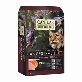 Canidae PURE Ancestral Diet Multi-Protein Formula with Turkey & Salmon Dry Cat Food cat treats toys for cats cat hair remover cat cleaning supplies cat food bowl